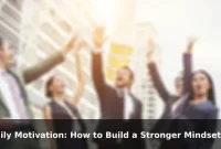 Daily Motivation: How to Build a Stronger Mindset Every Day Daily Motivation: How to Build a Stronger Mindset Every Day